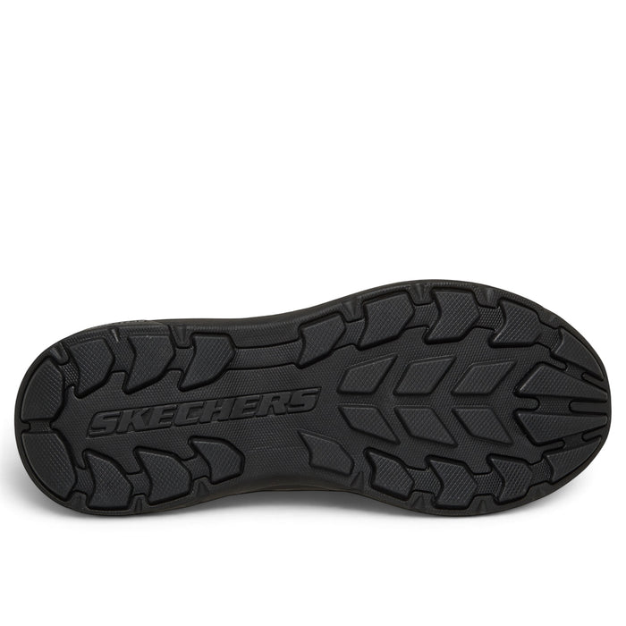 Skechers Pollard Colt Slip-ins nahkaiset kävelykengät musta