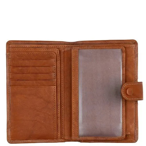 Nahkalompakko Aaria A. Eriksson ruskea