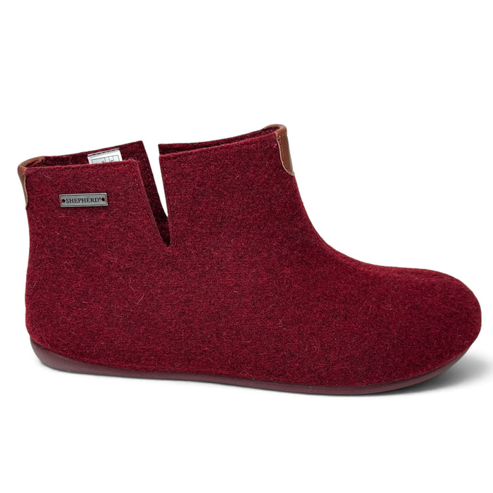 Shepherd Ester huopatossut bordeaux