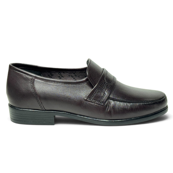 Topman miesten loaferit tilava lesti viininpunainen