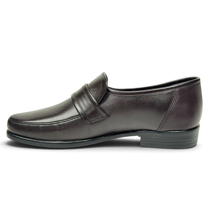 Topman miesten loaferit tilava lesti viininpunainen