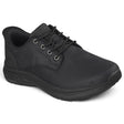 Skechers Pollard Colt Slip-ins nahkaiset kävelykengät musta