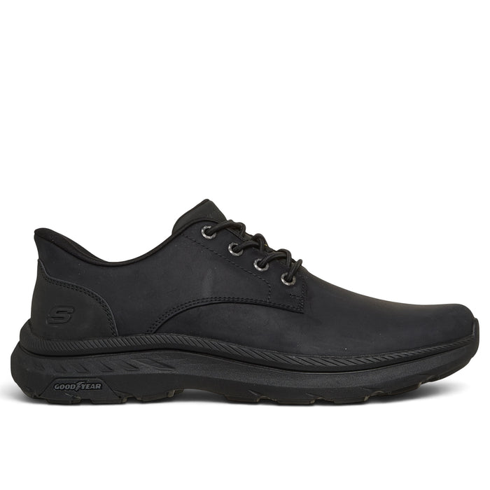 Skechers Pollard Colt Slip-ins nahkaiset kävelykengät musta