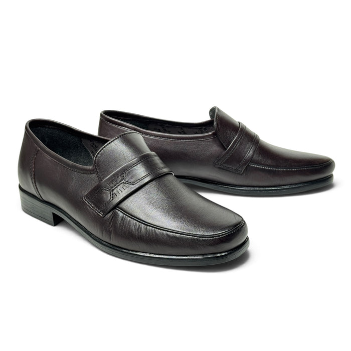 Topman miesten loaferit tilava lesti viininpunainen