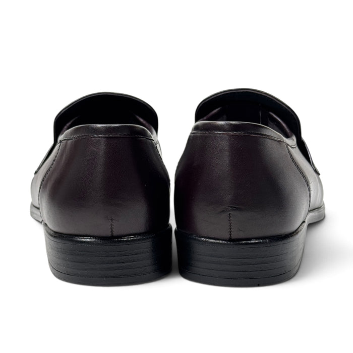 Topman miesten loaferit tilava lesti viininpunainen