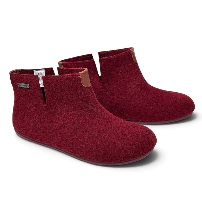 Shepherd Ester huopatossut bordeaux