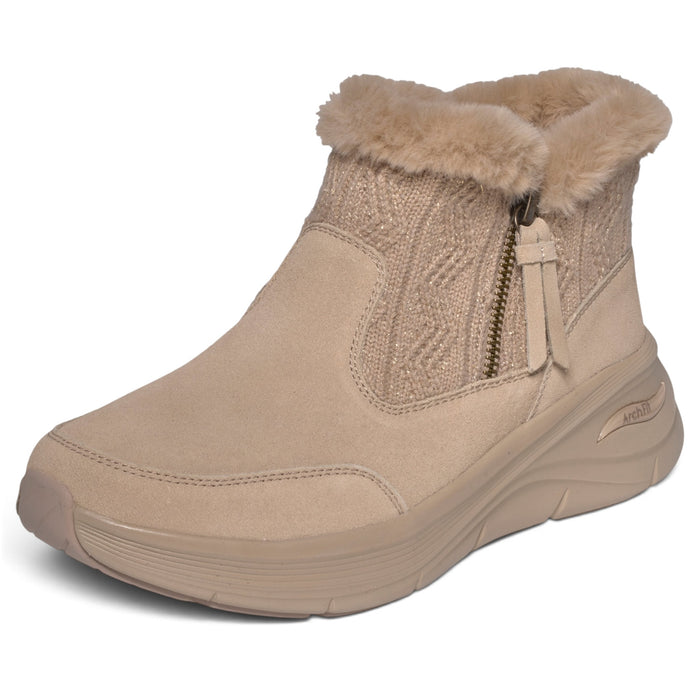 Skechers nilkkurit Relaxed Fit Arch Fit 3.0 - Winter Dream - Natural
