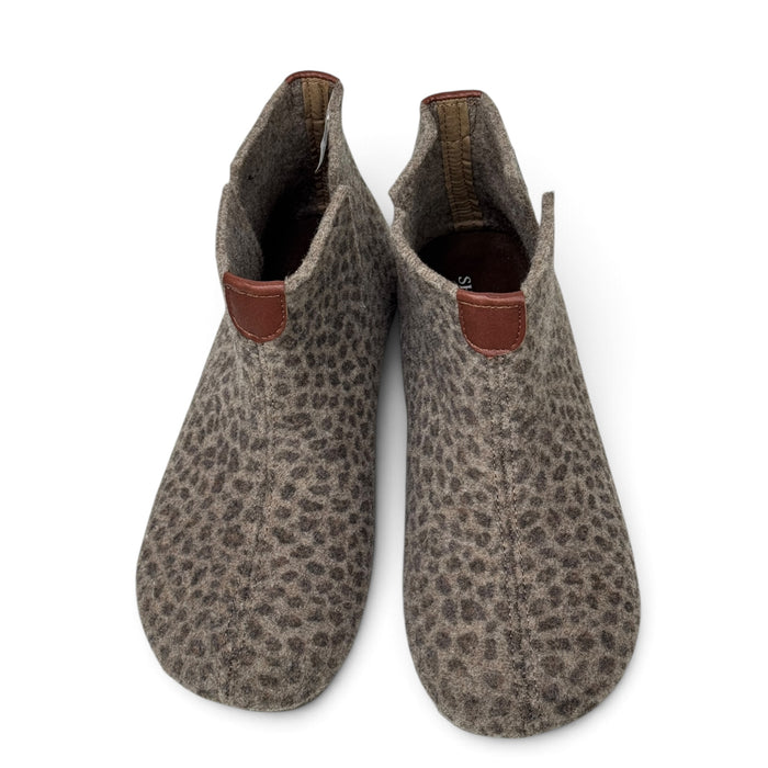 Shepherd Ester huopatossut leopard