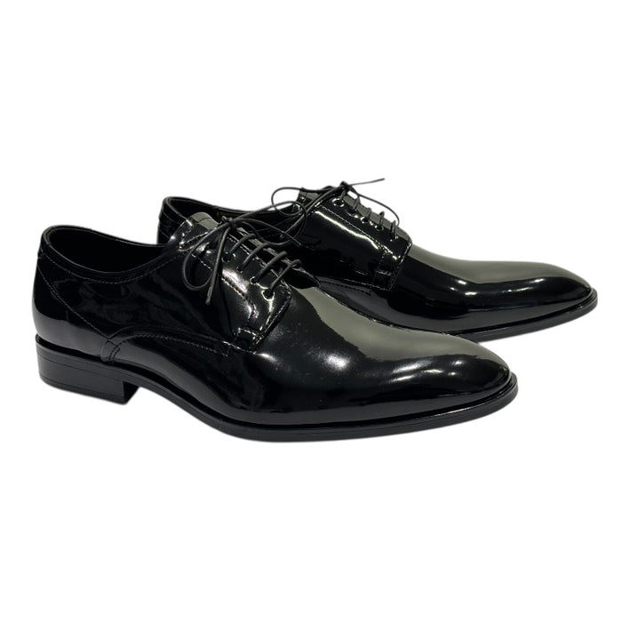 Topman miesten juhlakengät lakeerinahka musta