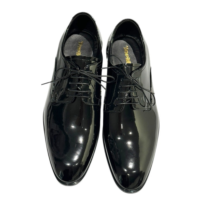 Topman miesten juhlakengät lakeerinahka musta