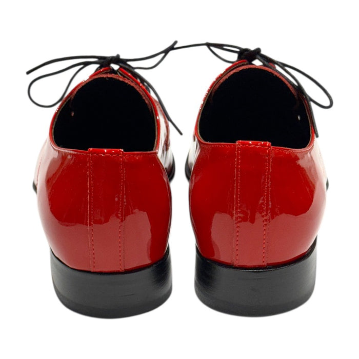 Topman juhlakengät lakeerinahkaa punainen