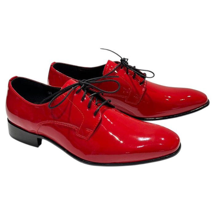 Topman juhlakengät lakeerinahkaa punainen