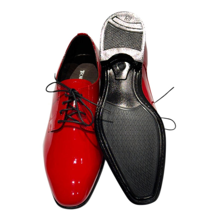 Topman juhlakengät lakeerinahkaa punainen