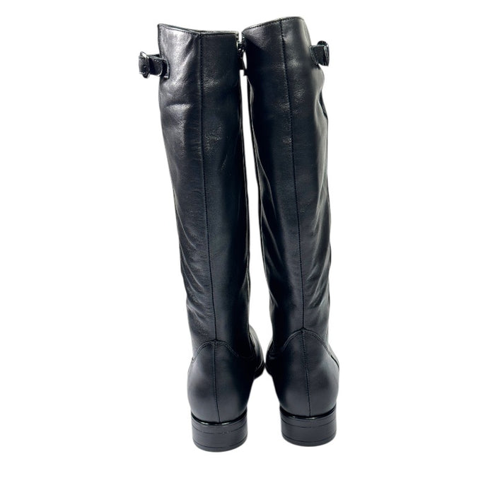 Aaltonen nahkasaappaat M varsi musta