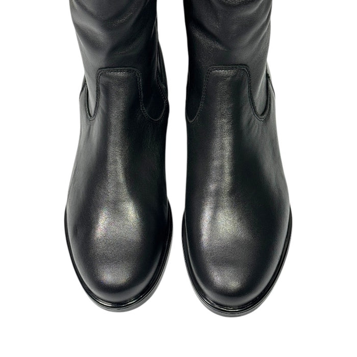 Aaltonen nahkasaappaat M varsi musta