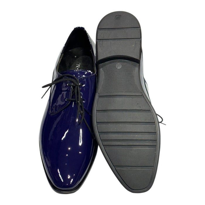 Topman miesten juhlakengät sinivioletti lakeeri