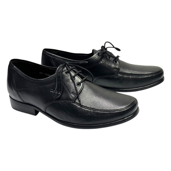 Topman miesten klassiset nauhakengät nahkaa musta