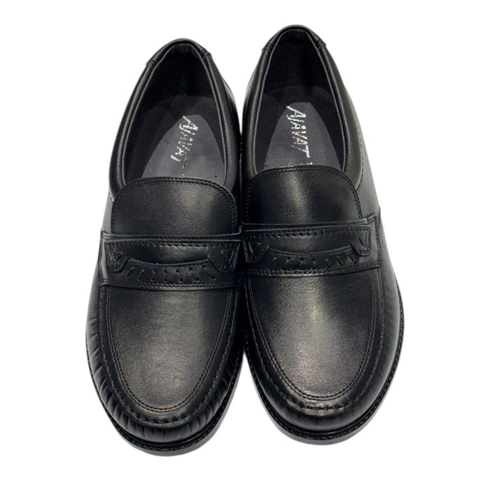 Topman miesten mokkasiinit tilava lesti musta