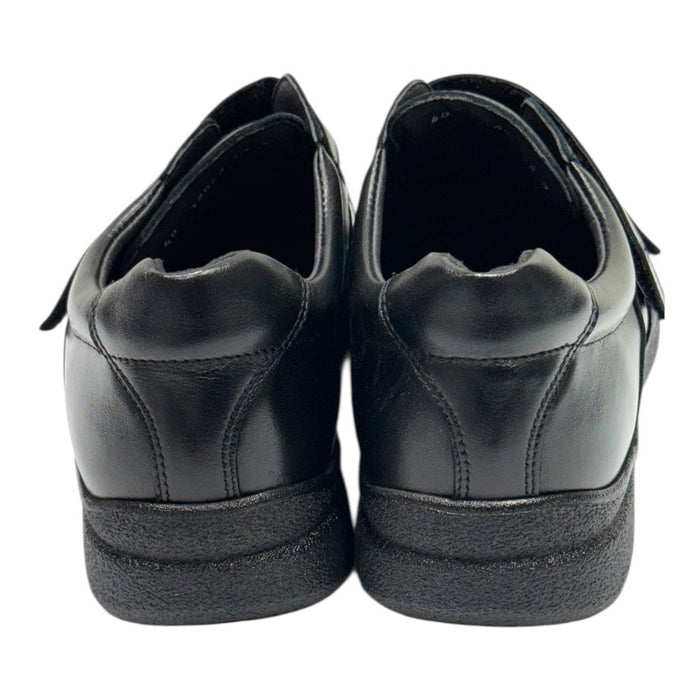 Topman kitkapohjaiset kävelykengät nahkaa musta