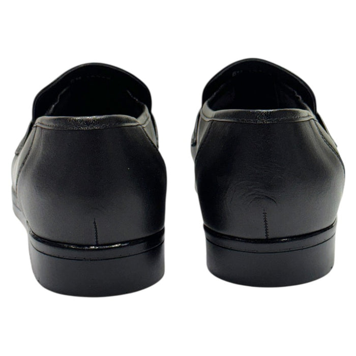 Topman miesten mokkasiinit tilava lesti musta