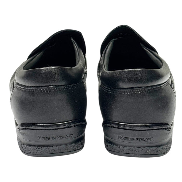 Topman miesten mokkasiinit tilava lesti musta