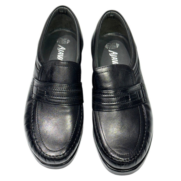 Topman miesten mokkasiinit tilava lesti musta