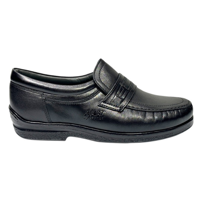 Topman miesten mokkasiinit tilava lesti musta