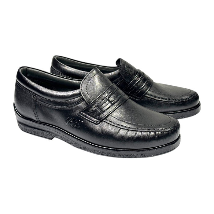 Topman miesten mokkasiinit tilava lesti musta