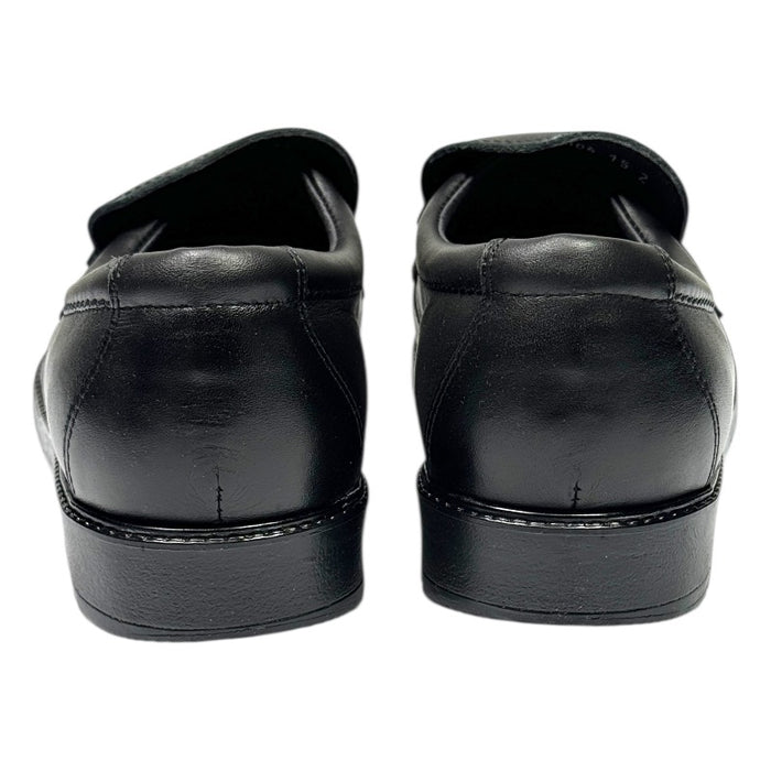 Topman miesten mokkasiinit tilava lesti musta