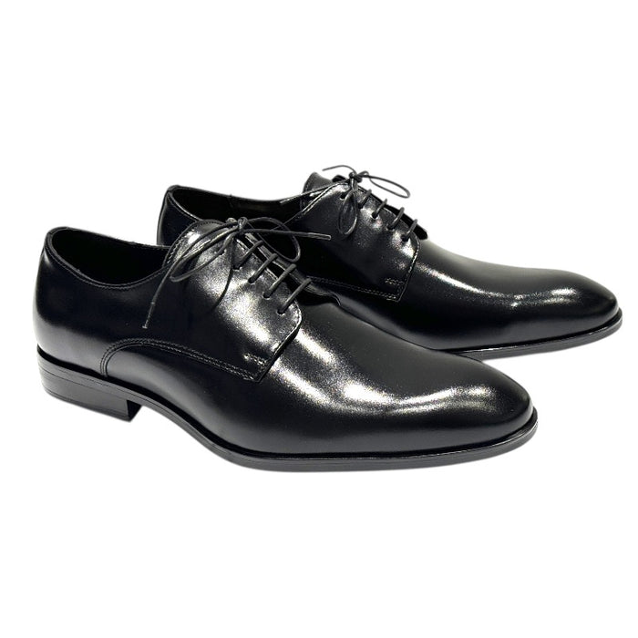 Topman miesten nahkaiset pukukengät musta