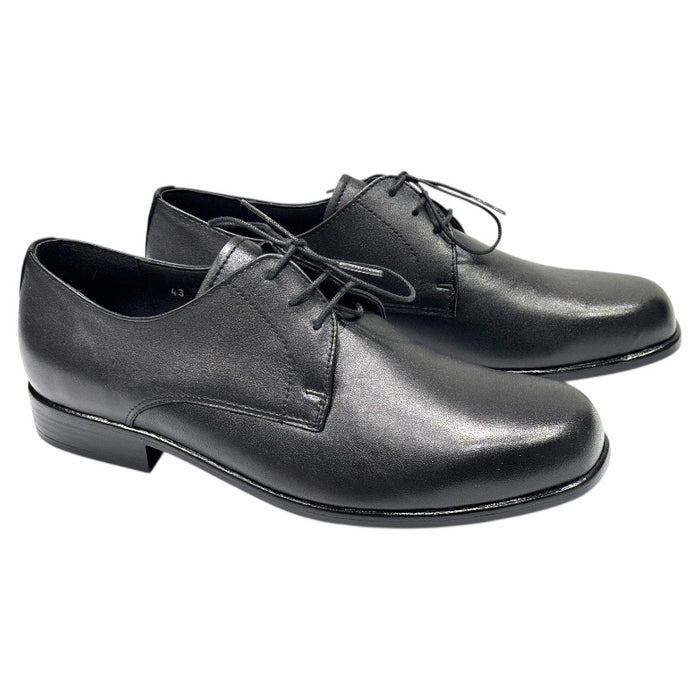 Topman miesten nahkaiset juhlakengät musta