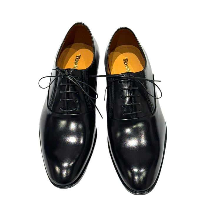 Topman miesten nahkaiset juhlakengät musta