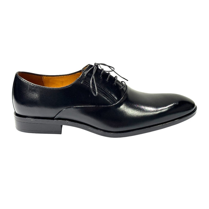 Topman miesten nahkaiset juhlakengät musta