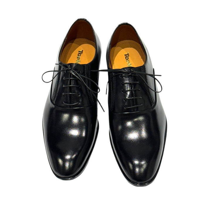 Topman miesten nahkaiset juhlakengät musta