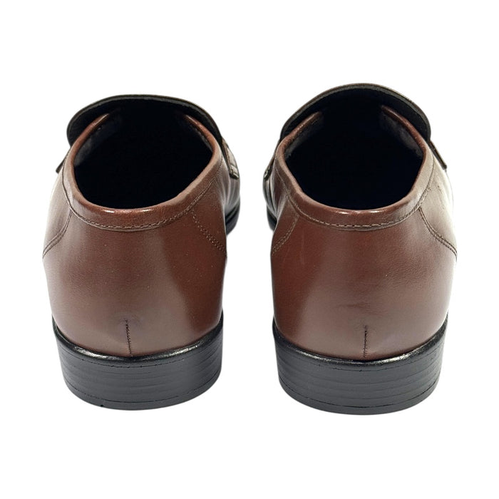 Topman miesten nahkaiset kävelykengät ruskea