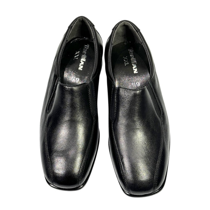 Topman miesten nauhattomat juhlakengät musta