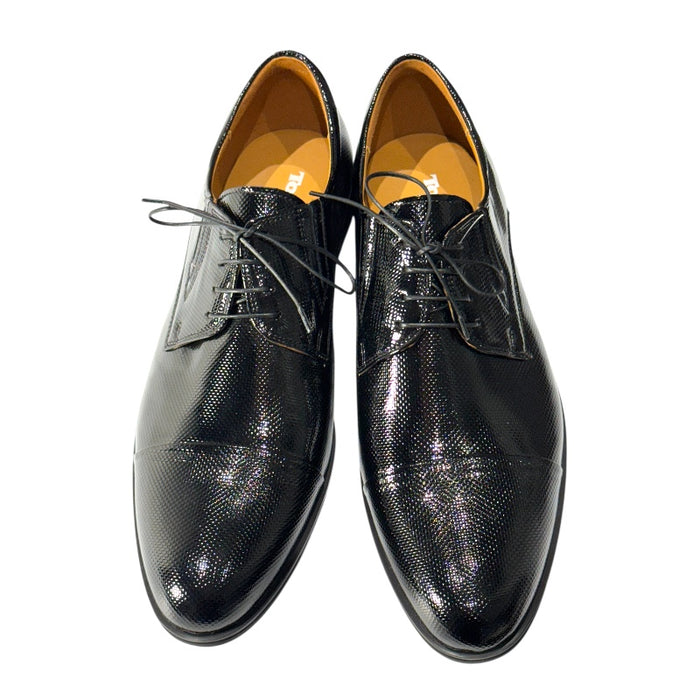 Topman miesten juhlakengät  lakeerinahka musta