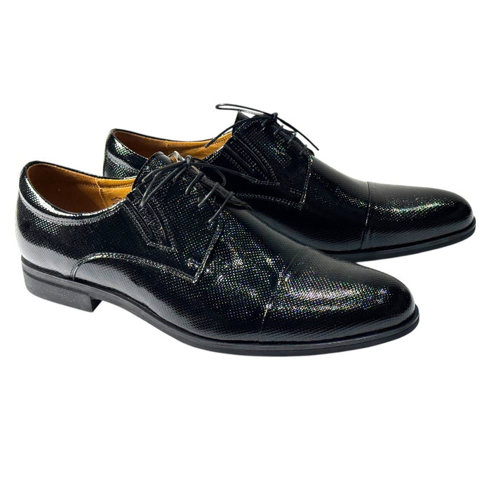 Topman miesten juhlakengät  lakeerinahka musta