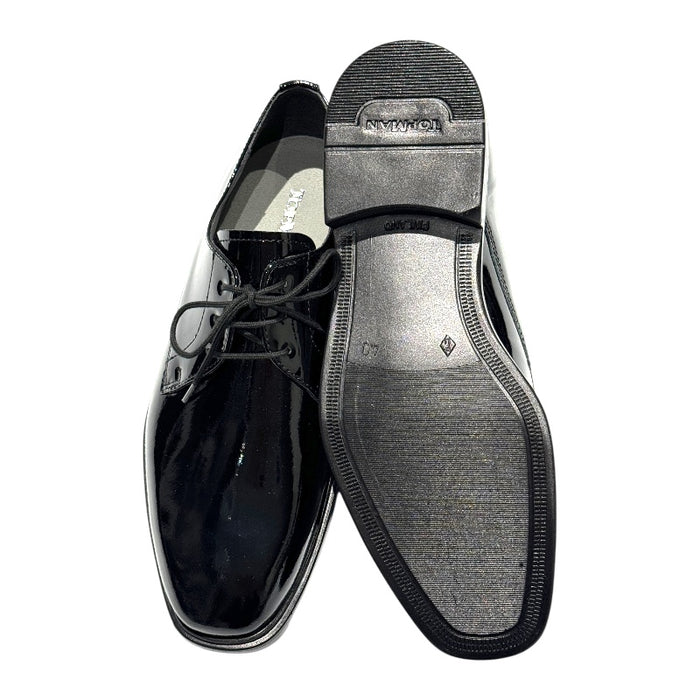 Topman miesten juhlakengät lakeerinahkaa musta