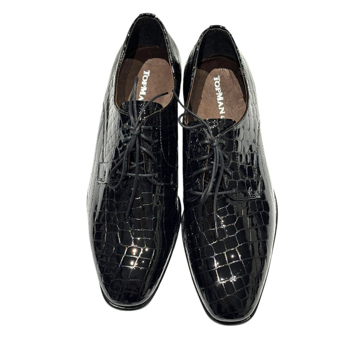 Topman juhlakengät lakeerinahkaa musta