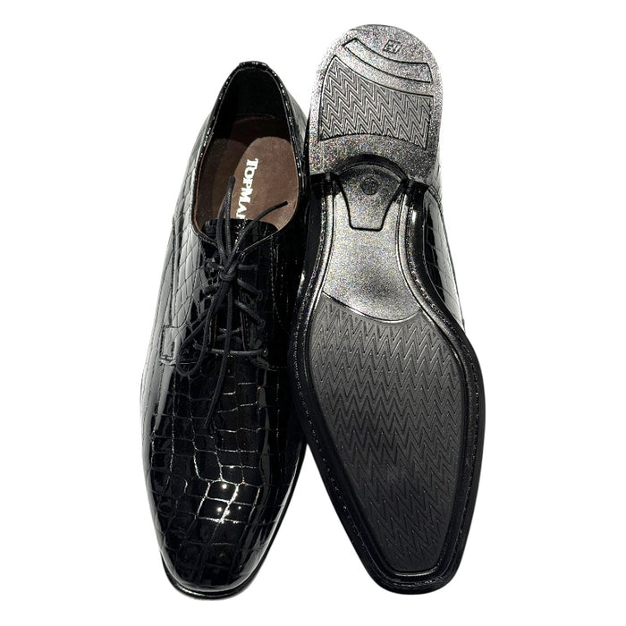 Topman juhlakengät lakeerinahkaa musta