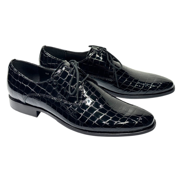 Topman miesten juhlakengät musta lakeeri