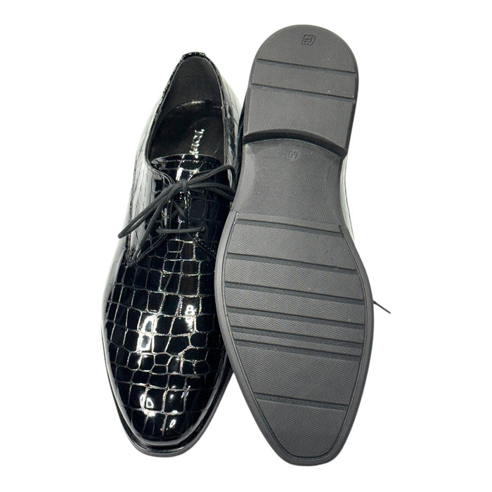 Topman miesten juhlakengät musta lakeeri