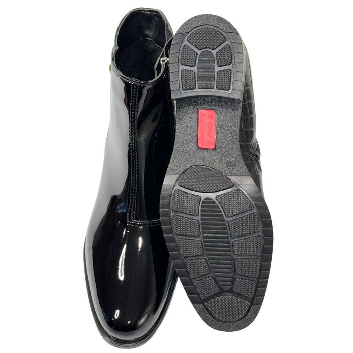 Aaltonen keinolakeeri nilkkurit musta