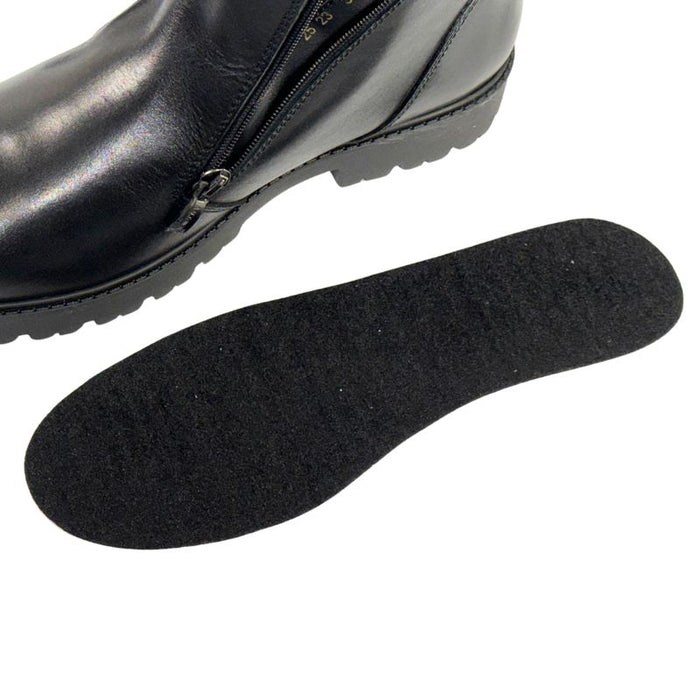 Aaltonen kääntönastaiset nilkkurit musta