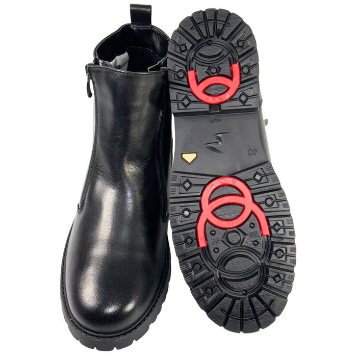 Aaltonen kääntönastaiset nilkkurit musta