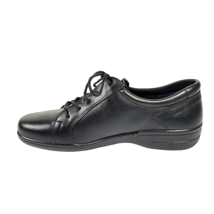 Alpina kävelykengät Ann H-laajuus nauhat ja vetoketjut musta