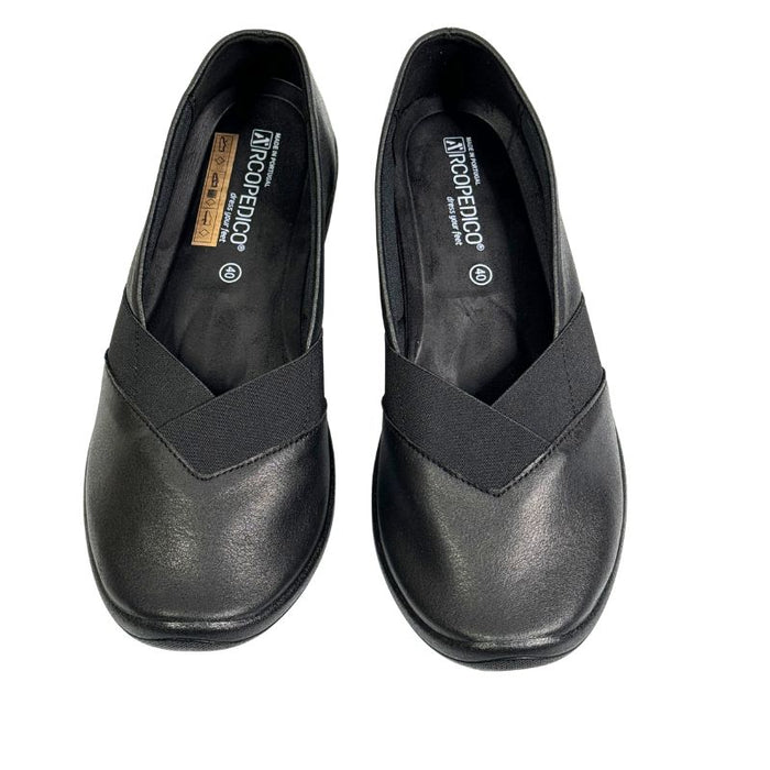 Arcopedico Acadia kiilakantaiset kävelykengät musta