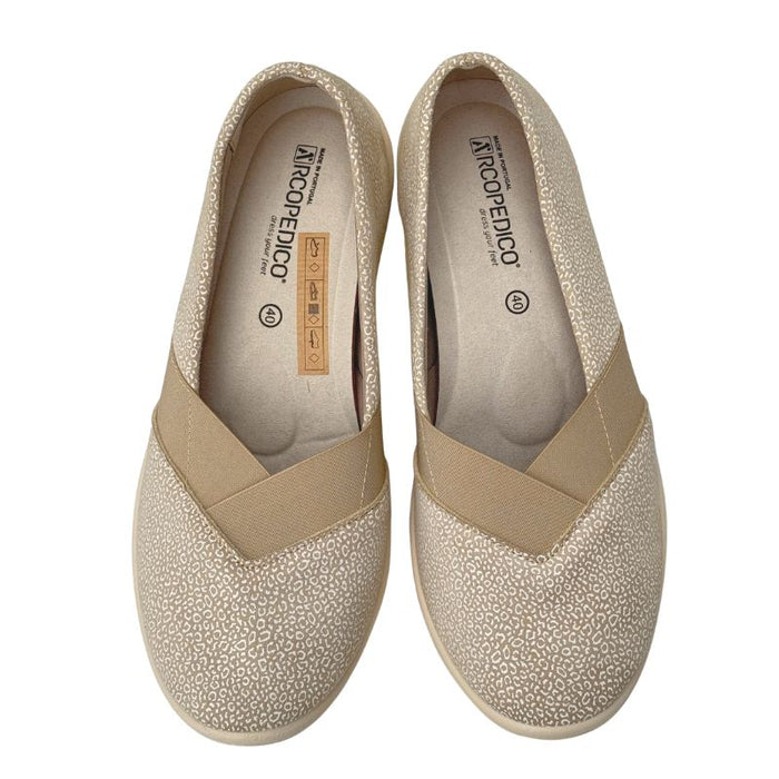 Arcopedico Acadia kiilakantaiset kävelykengät beige