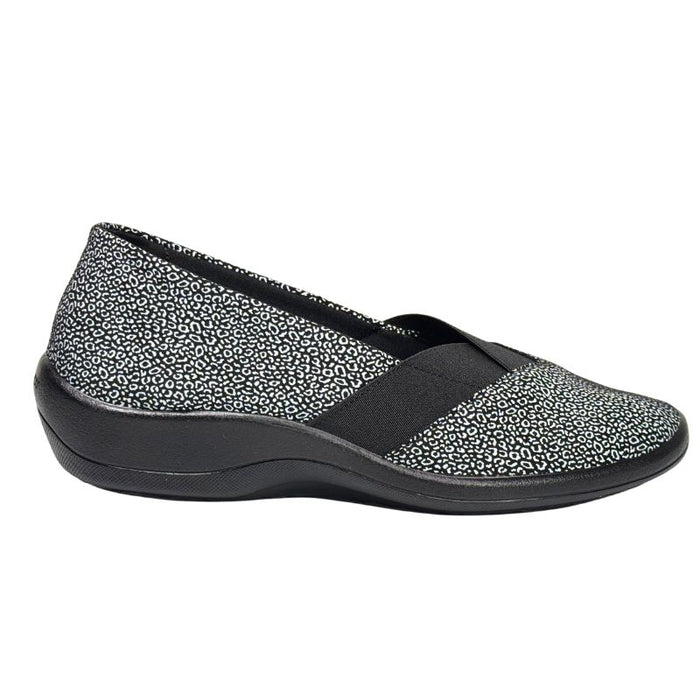 Arcopedico Acadia kiilakantaiset kävelykengät musta-valkoinen